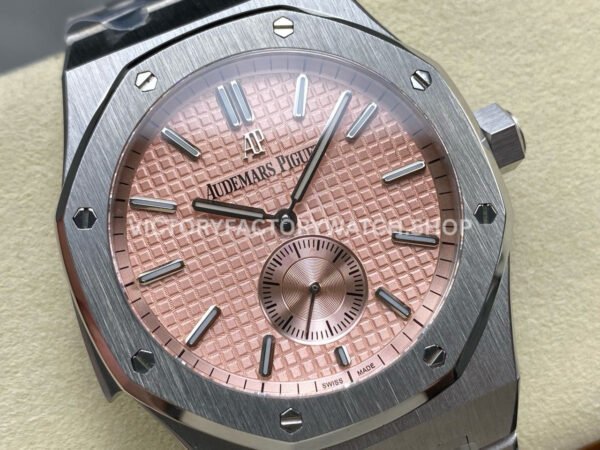 TW Factory Audemars Piguet Royal Oak 26591TI.OO.1252TI.02 42mm Full Steel Pink Dial