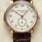 TW Factory Patek Philippe Calatrava 5022R-010 40mm Rose Gold Calfskin Strap Arabic Nume TW Factory Patek Philippe Calatrava 5022R-010 Arabic white dial rose gold