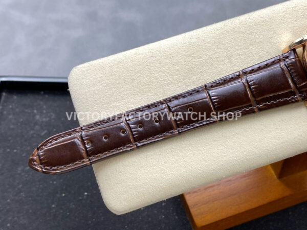 TW Factory Patek Philippe Calatrava 5022R-010 40mm Rose Gold Calfskin Strap Arabic Nume (5) TW Factory Patek Philippe Calatrava 5022R-010 40mm Rose Gold Calfskin Strap Arabic Numerals White Dial