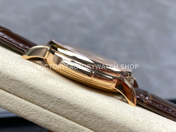TW Factory Patek Philippe Calatrava 5022R-010 40mm Rose Gold Calfskin Strap Arabic Nume (8) TW Factory Patek Philippe Calatrava 5022R-010 40mm Rose Gold Calfskin Strap Arabic Numerals White Dial