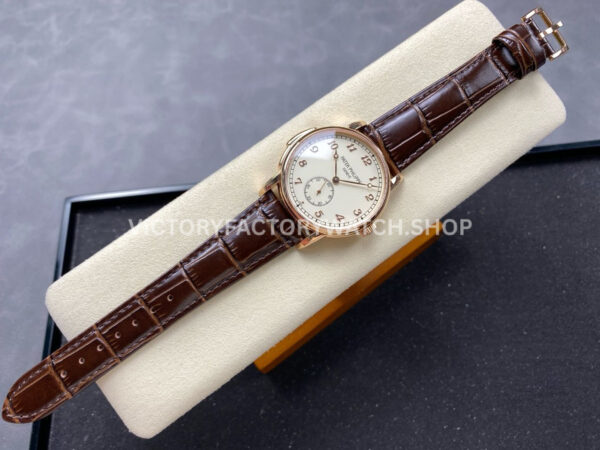 TW Factory Patek Philippe Calatrava 5022R-010 40mm Rose Gold Calfskin Strap Arabic Nume (9) TW Factory Patek Philippe Calatrava 5022R-010 40mm Rose Gold Calfskin Strap Arabic Numerals White Dial
