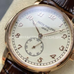 TW Factory Patek Philippe Calatrava 5022R-010 40mm Rose Gold Calfskin Strap Arabic Numera (1) TW Factory Patek Philippe Calatrava 5022R-010 40mm Rose Gold Calfskin Strap Arabic Numerals White Dial