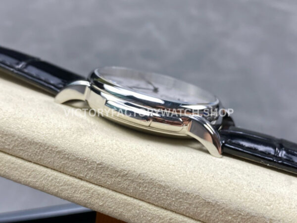 TW Factory Patek Philippe Calatrava 5022R-010 40mm Steel Calfskin Strap Roman Numerals White Dial