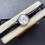 TW Factory Patek Philippe Calatrava 5022R-010 40mm Steel Calfskin Strap Roman Numerals White Dial