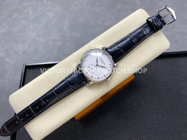 TW Factory Patek Philippe Calatrava 5078 40mm Steel Calfskin Strap White Dial