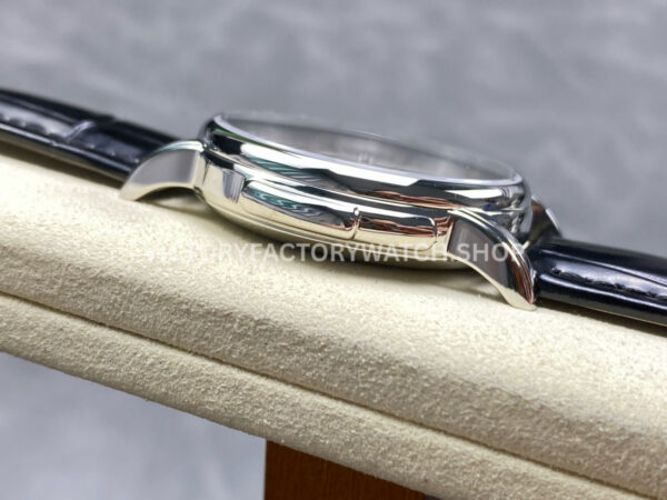 TW Factory Patek Philippe Calatrava 5078 40mm Steel Calfskin Strap White Dial