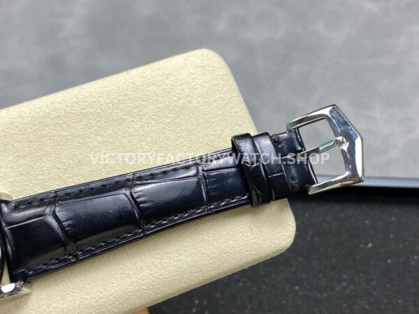 TW Factory Patek Philippe Calatrava 5078 40mm Steel Calfskin Strap White Dial