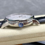 TW Factory Patek Philippe Calatrava 5078 40mm Steel Calfskin Strap White Dial