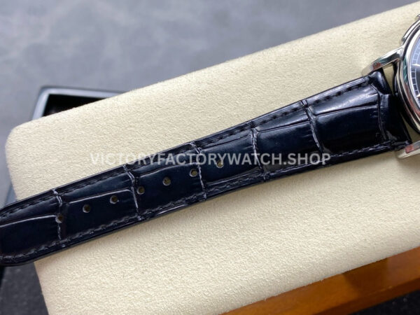 TW Factory Patek Philippe Calatrava 5078G-010 40mm Steel Calfskin Strap Black Dial (2) TW Factory Patek Philippe Calatrava 5078G-010 40mm Steel Calfskin Strap Black Dial