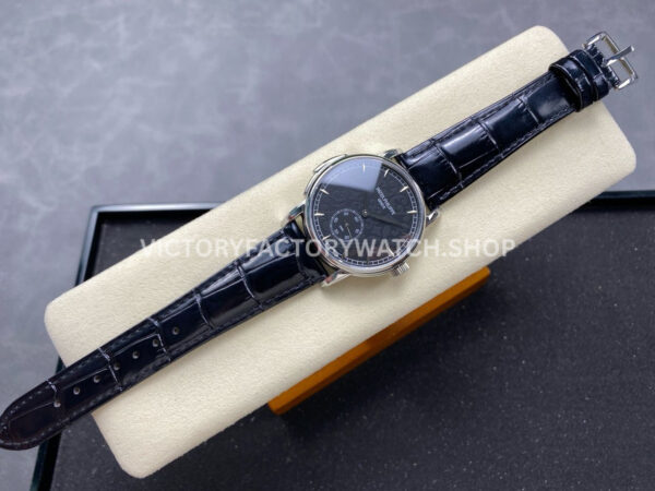 TW Factory Patek Philippe Calatrava 5078G-010 40mm Steel Calfskin Strap Black Dial (3) TW Factory Patek Philippe Calatrava 5078G-010 40mm Steel Calfskin Strap Black Dial