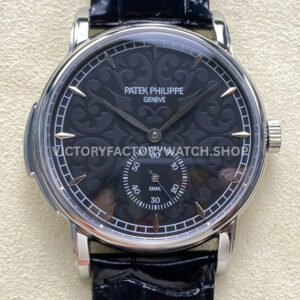 TW Factory Patek Philippe Calatrava 5078G-010 black dial steel