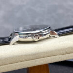 TW Factory Patek Philippe Calatrava 5078G-010 40mm Steel Calfskin Strap Roman Numerals Black Dial