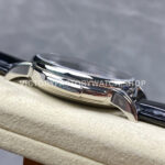 TW Factory Patek Philippe Calatrava 5078G-010 40mm Steel Calfskin Strap Roman Numerals Black Dial