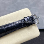 TW Factory Patek Philippe Calatrava 5078G-010 40mm Steel Calfskin Strap Roman Numerals Black Dial