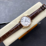 TW Factory Patek Philippe Calatrava 5078R-001 40mm Rose Gold Calfskin Strap Roman Numera TW Factory Patek Philippe Calatrava 5078R-001 40mm Rose Gold Calfskin Strap Roman Numerals White Dial