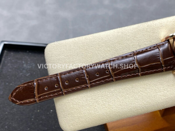 TW Factory Patek Philippe Calatrava 5078R-001 40mm Rose Gold Calfskin Strap Roman Numera (5) TW Factory Patek Philippe Calatrava 5078R-001 40mm Rose Gold Calfskin Strap Roman Numerals White Dial