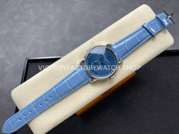 TW Factory Patek Philippe Calatrava 5178G-012 40mm Steel Calfskin Strap Arabic Numerals Blue Dial