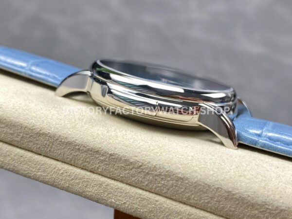 TW Factory Patek Philippe Calatrava 5178G-012 40mm Steel Calfskin Strap Arabic Numerals Blue Dial