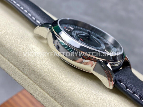 TW Factory Patek Philippe Calatrava Weekly Calendar 5212A-001 40mm Leather Strap Black Dial