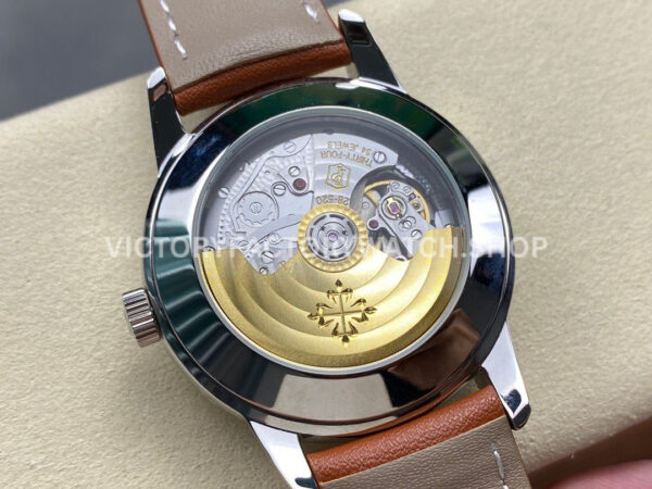 TW Factory Patek Philippe Calatrava Weekly Calendar 5212A-001 40mm Leather Strap Silver Dial (2) TW Factory Patek Philippe Calatrava Weekly Calendar 5212A-001 40mm Leather Strap Silver Dial