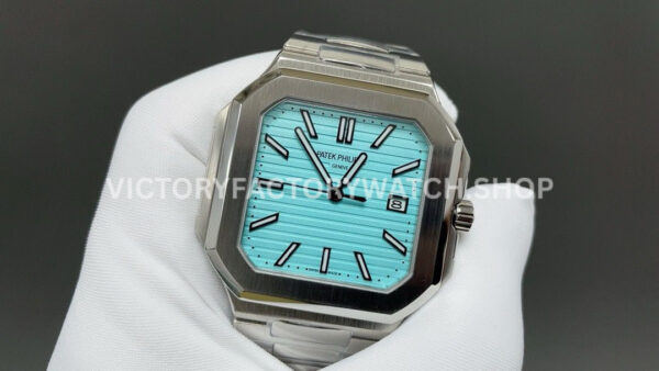 TW Factory Patek Philippe Cubitus 5821 45mm Full Steel Tiffany Dial