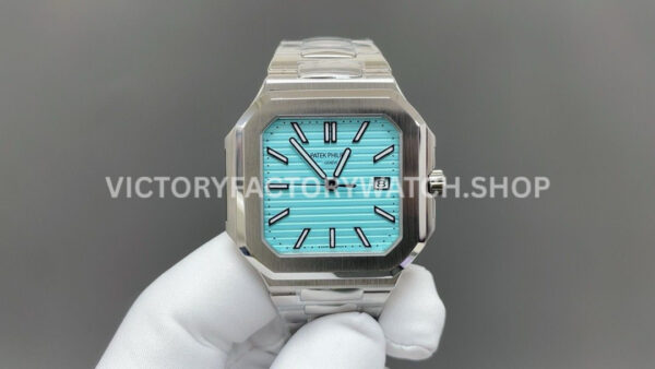 TW Factory Patek Philippe Cubitus 5821 Tiffany dial full steel