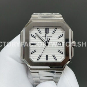 TW Factory Patek Philippe Cubitus 5821 white dial full steel