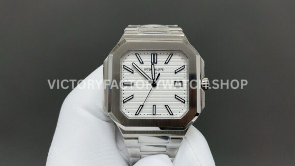 TW Factory Patek Philippe Cubitus 5821 white dial full steel