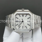 TW Factory Patek Philippe Cubitus 5821 45mm Full Steel White Dial