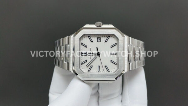 TW Factory Patek Philippe Cubitus 5821 45mm Full Steel White Dial