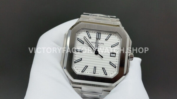 TW Factory Patek Philippe Cubitus 5821 45mm Full Steel White Dial