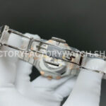 TW Factory Patek Philippe Cubitus 5821 45mm Half Rose Gold White Dial