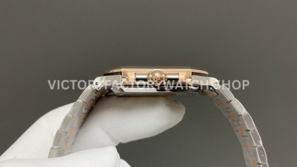 TW Factory Patek Philippe Cubitus 5821 45mm Half Rose Gold Brown Dial