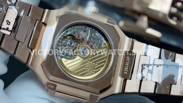 TW Factory Patek Philippe Cubitus 5821 45mm Half Rose Gold Brown Dial