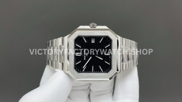 TW Factory Patek Philippe Cubitus 5821/1A-001 45mm Full Steel Black Dial