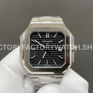 TW Factory Patek Philippe Cubitus 5821 1A black dial full steel