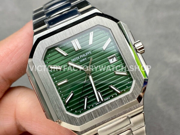 TW Factory Patek Philippe Cubitus 5821/1A 45mm Full Steel Green Dial