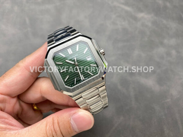 TW Factory Patek Philippe Cubitus 5821/1A 45mm Full Steel Green Dial