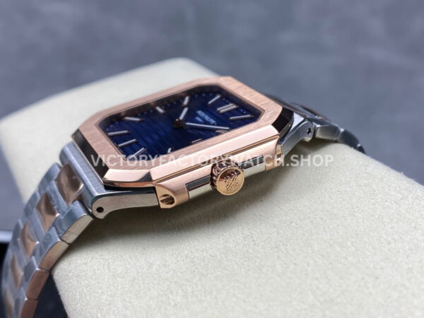 TW Factory Patek Philippe Cubitus 5821/1AR-001 45mm Half Rose Gold Blue Dial
