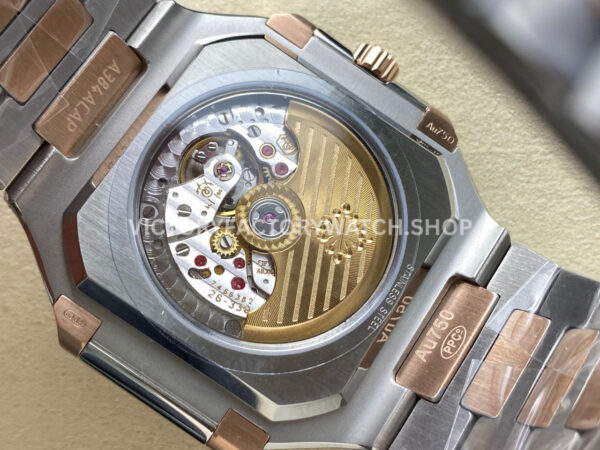 TW Factory Patek Philippe Cubitus 5821/1AR-001 45mm Half Rose Gold Blue Dial
