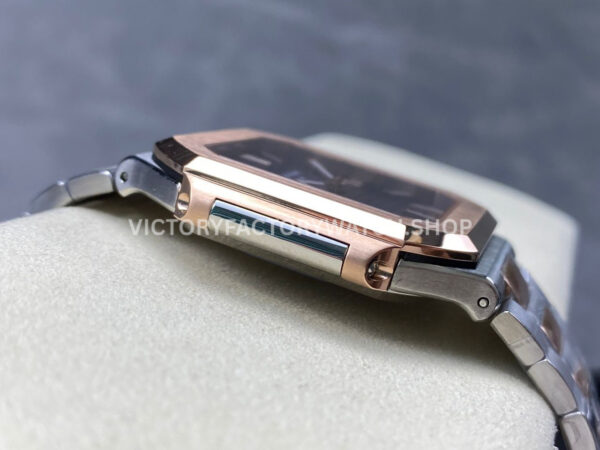 TW Factory Patek Philippe Cubitus 5821/1AR-001 45mm Half Rose Gold Blue Dial