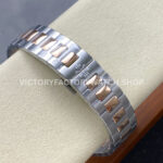 TW Factory Patek Philippe Cubitus 5821/1AR-001 45mm Half Rose Gold Blue Dial