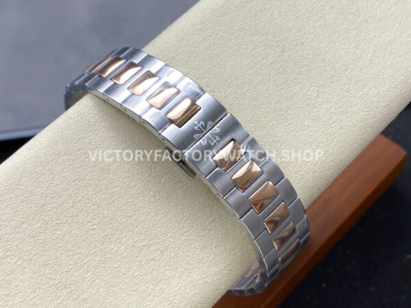 TW Factory Patek Philippe Cubitus 5821/1AR-001 45mm Half Rose Gold Blue Dial