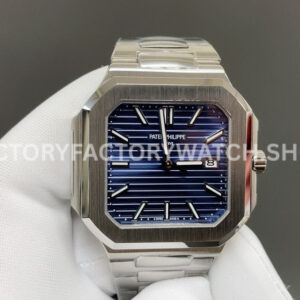 TW Factory Patek Philippe Cubitus 7128 1G blue dial white gold