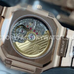 TW Factory Patek Philippe Cubitus 7128/1R-001 45mm Full Rose Gold Brown Dial