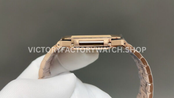 TW Factory Patek Philippe Cubitus 7128/1R-001 45mm Full Rose Gold Brown Dial