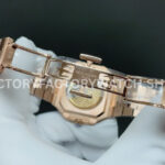 TW Factory Patek Philippe Cubitus 7128/1R-001 45mm Full Rose Gold Brown Dial