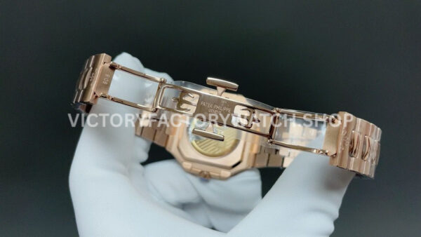 TW Factory Patek Philippe Cubitus 7128/1R-001 45mm Full Rose Gold Brown Dial
