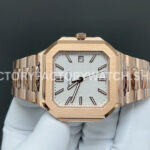 TW Factory Patek Philippe Cubitus 7128/1R-001 45mm Full Rose Gold White Dial