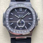 TW Factory Patek Philippe Nautilus 5726 1A 001 black rubber strap black dial